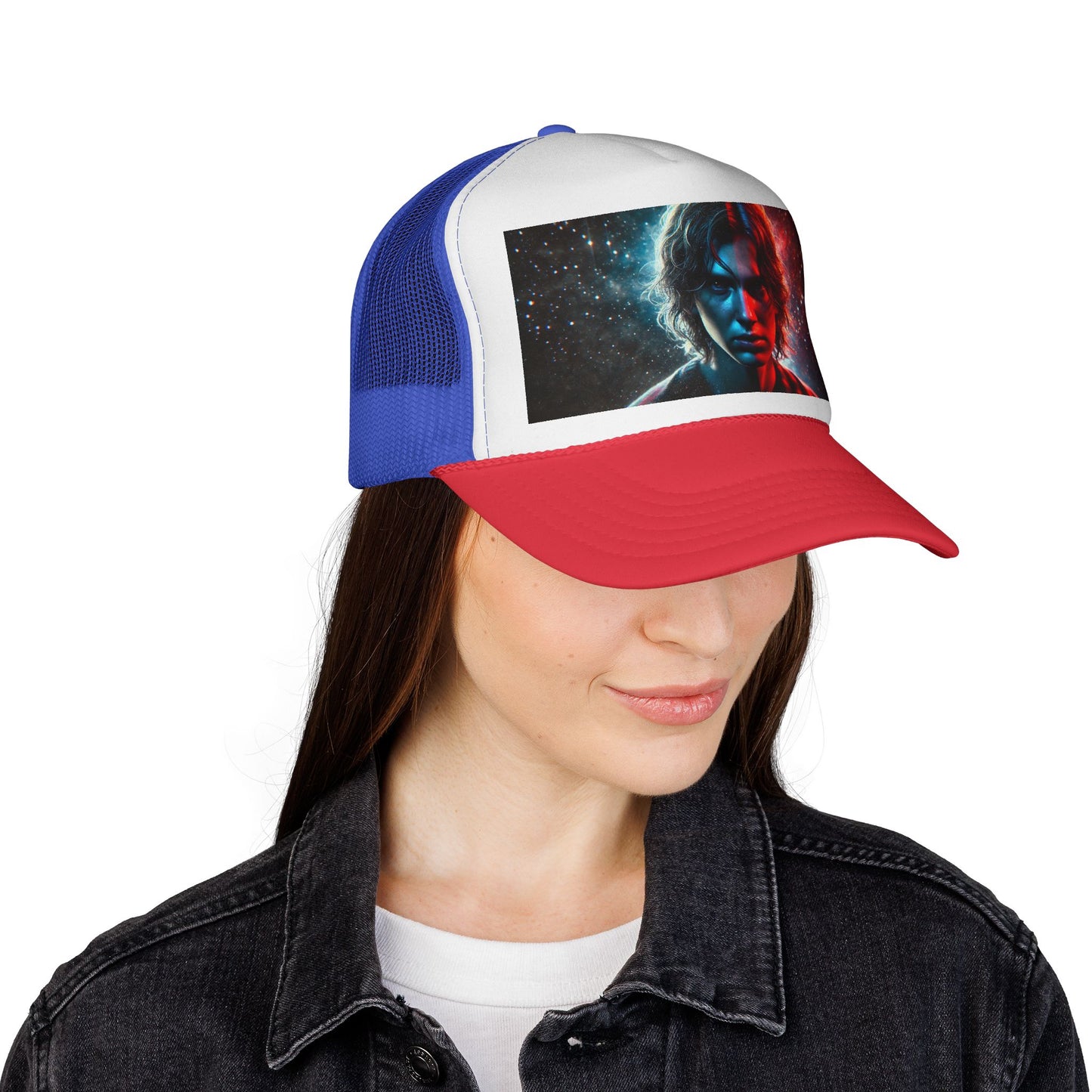 Stranger Things Trucker Cap, Retro Style Hat, Gift for Fans, Outdoor Adventure Cap, Vintage Graphic Baseball Cap