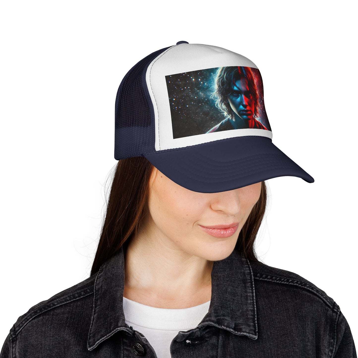 Stranger Things Trucker Cap, Retro Style Hat, Gift for Fans, Outdoor Adventure Cap, Vintage Graphic Baseball Cap