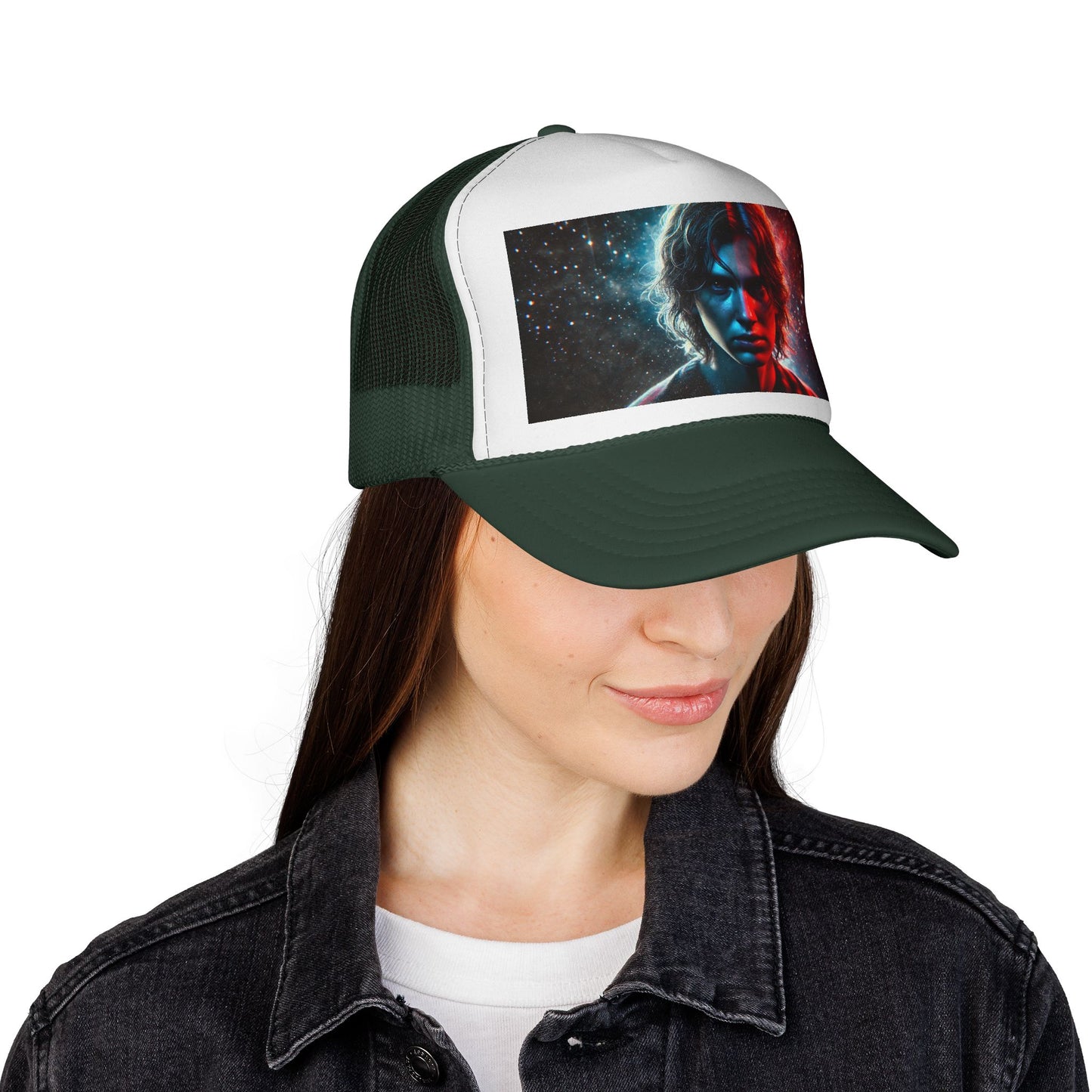 Stranger Things Trucker Cap, Retro Style Hat, Gift for Fans, Outdoor Adventure Cap, Vintage Graphic Baseball Cap