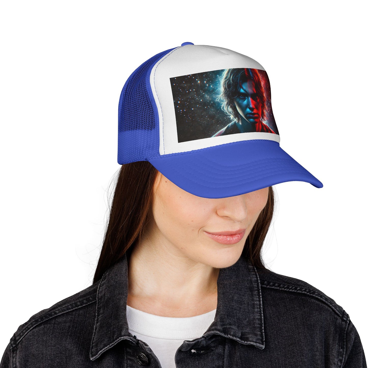 Stranger Things Trucker Cap, Retro Style Hat, Gift for Fans, Outdoor Adventure Cap, Vintage Graphic Baseball Cap